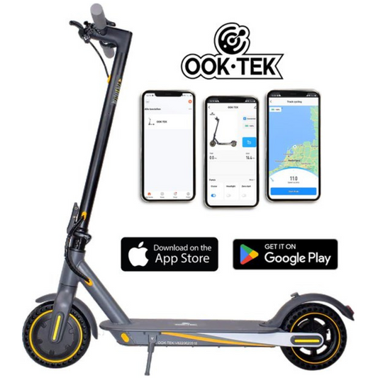 Electric Scooter OOK•TEK V8 Yellow